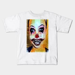 Halloween Mask #5 Kids T-Shirt
